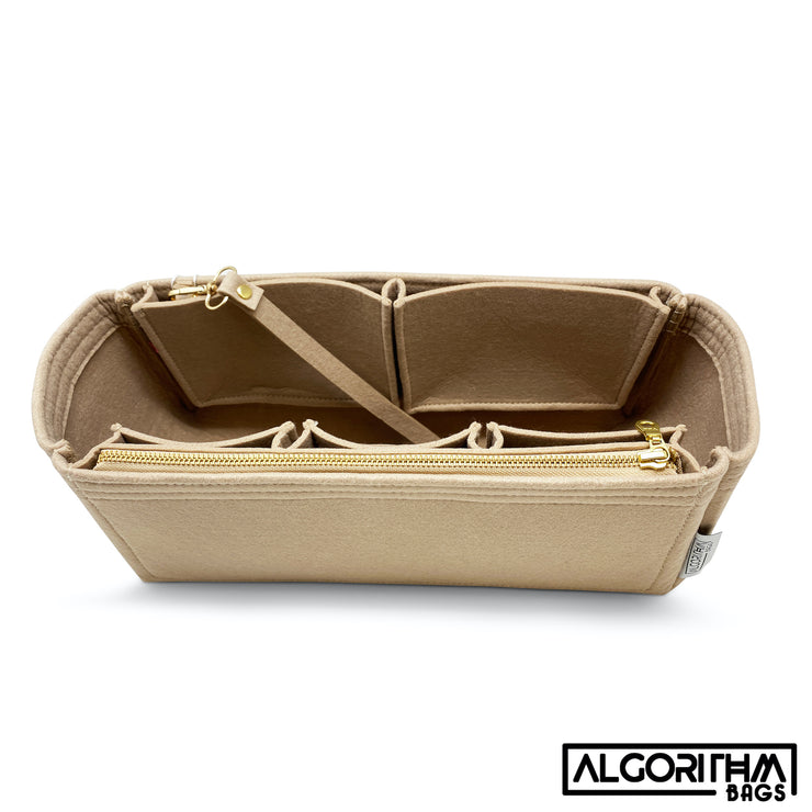 AlgorithmBags for Louis Vuitton LV Graceful MM LV Purse Organizer Felt Insert beige Shaper Liner Protector with ykk zipper