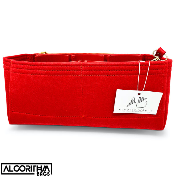 AlgorithmBags for Louis Vuitton Graceful cherry red LV Purse Organizer insert liner spacer protector divider cherry red