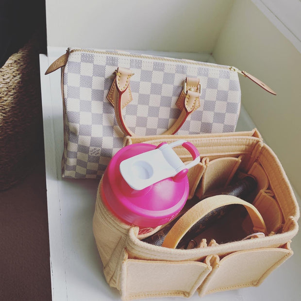 AlgorithmBags Louis Vuitton Speedy 25 organizer damier azur tan beige