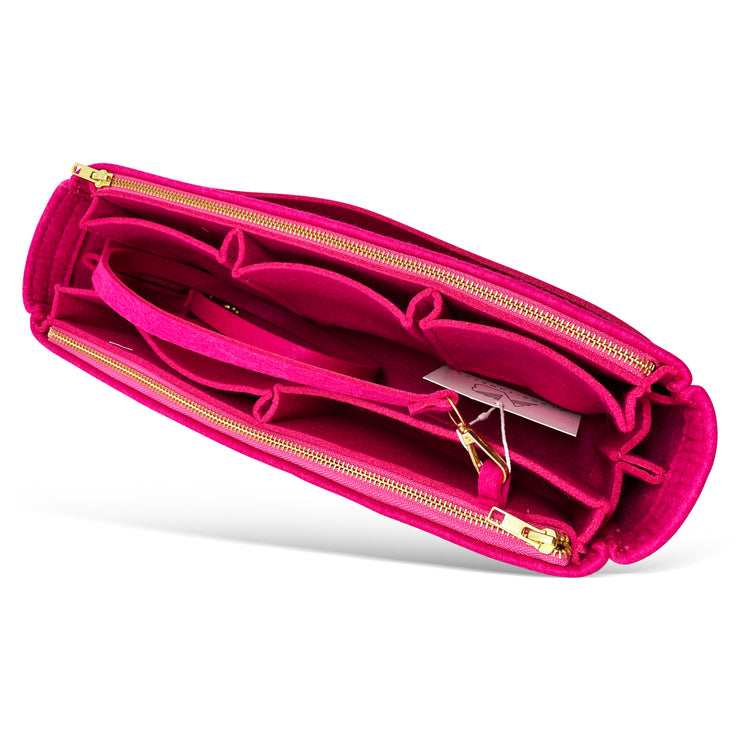 Graceful PM LV Purse Organizer Insert, 3mm Felt, Pivoine Fuchsia  Shaper/Liner/Protector, Only @AlgorithmBags® for Louis Vuitton