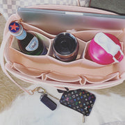 AlgorithmBags neverfull GM lv purse organizer insert liner shaper for Damier Azur rose ballerine