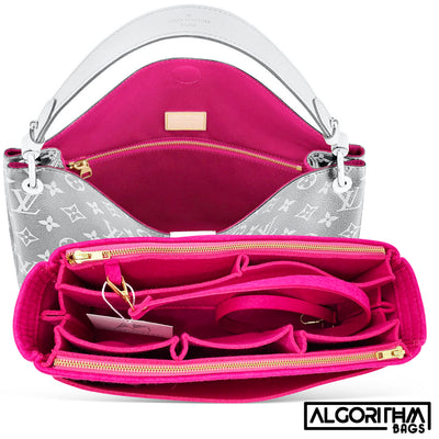 Grace.ful MM Vegan Leather Handbag Organizer in Fuchsia Color -    Vegan leather handbag, Louis vuitton handbags crossbody, Louis vuitton  handbags speedy