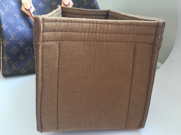 Purse Organizer Insert for Louis Vuitton Speedy 30 Monogram brown by AlgorithmBags