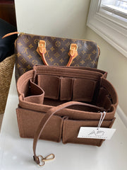 Suedette Regular Style Leather Handbag Organizer for Louis Vuitton Speedy  25, Speedy 30, Speedy 35, and Speedy 40