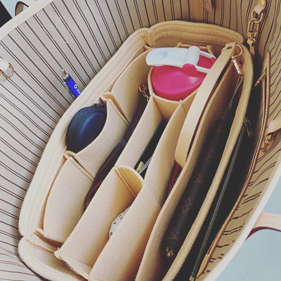 Louis-Vuitton-LV Neverfull-purse-organizer-insert-beige-shaper-liner-AlgorithmBags.JPG