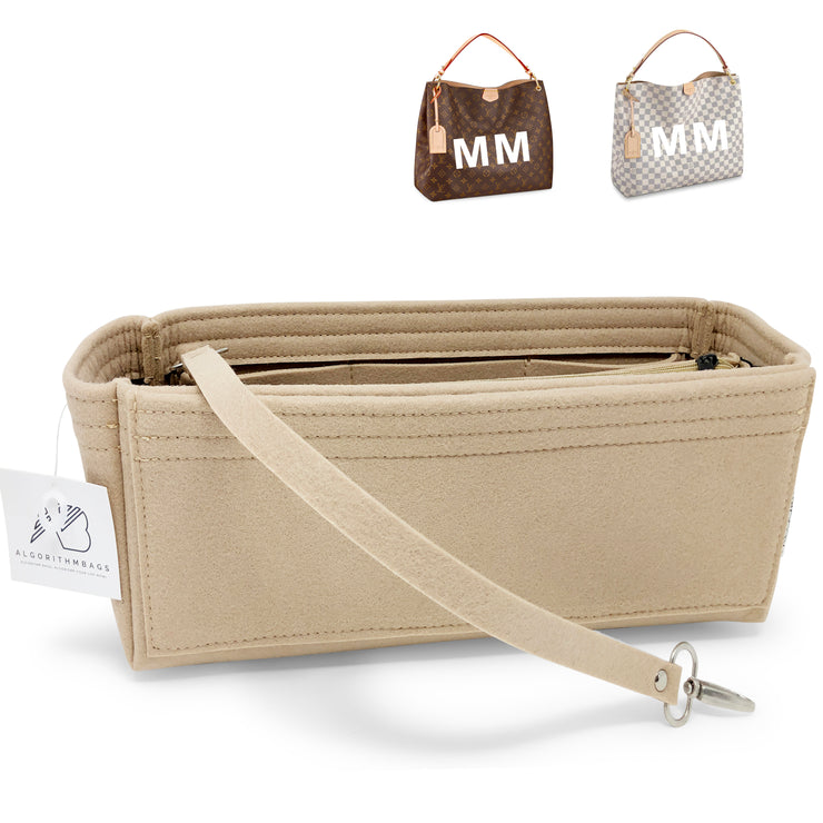 New! AlgorithmBags® for LV Graceful MM PM Organizer Insert  Shaper/Liner/Divider