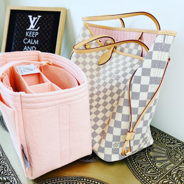 LV Neverfull Organizer Collection – Tagged Hot Pink – AlgorithmBags